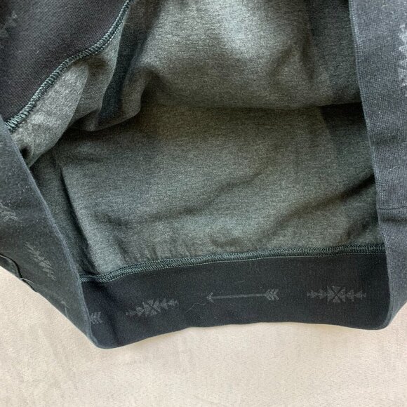 Ralph Lauren Polo Mens Sweater 2XL Black Gray Aztec Hoodie Southwestern Tribal - Picture 9 of 13